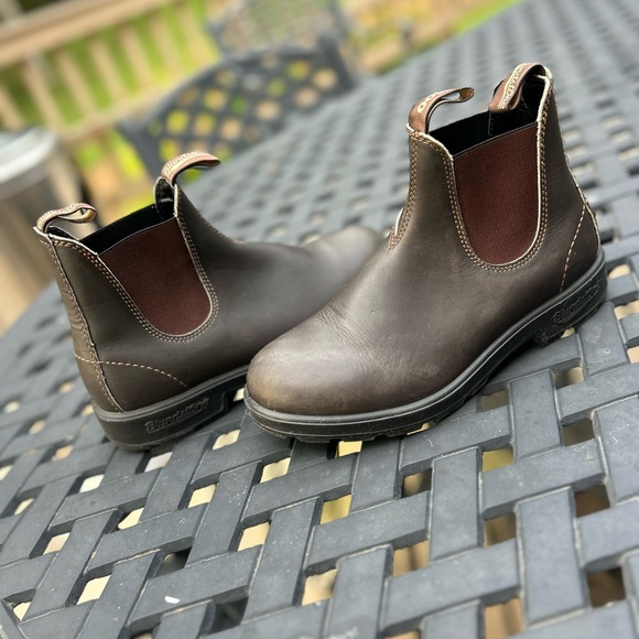 Blundstone Classic Men's 500 Chelsea Boots in Walnut - Picture 11 of 13